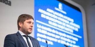 El consejero de Fomento, Nacho Hernando.