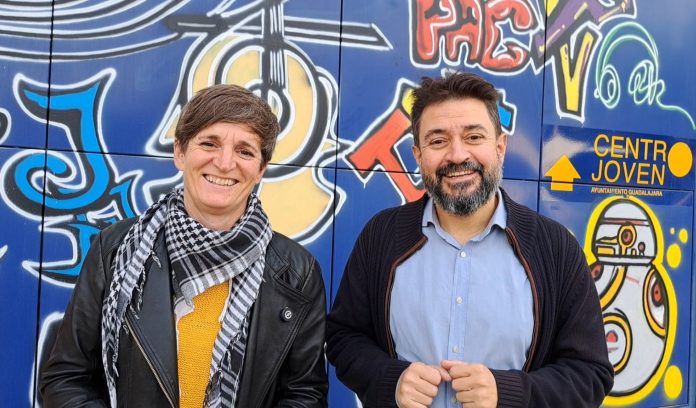 Susana Martínez y Jorge Riendas han presentado juntos la propuesta de una Escuela Municipal de Cine para Guadalajara.