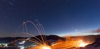 Scheibenschlag en Bernau. (Foto; Achim Mende)