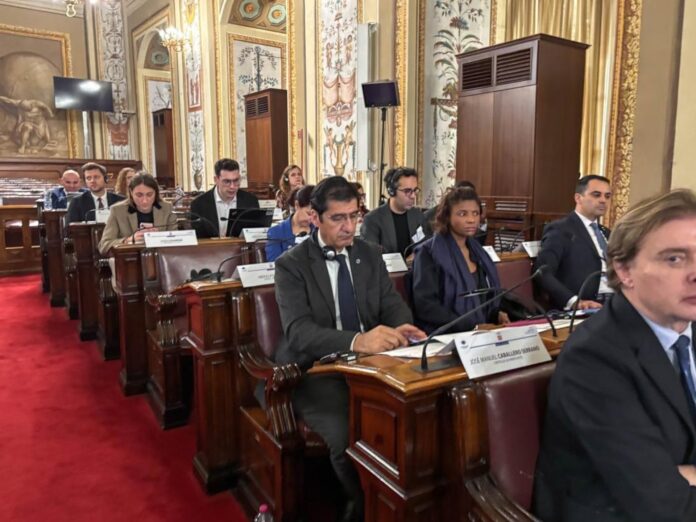 08/11/2025 El vicepresidente segundo del Gobierno de Castilla-La Mancha, José Manuel Caballero, en la Arlem. POLITICA JCCM