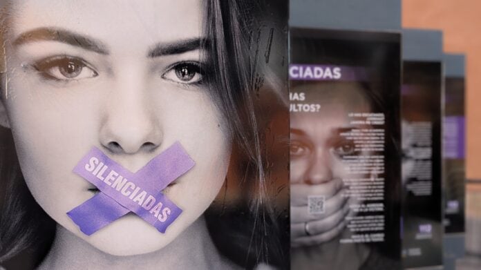 El 25N, a pie de calle en el centro de Guadalajara. (Foto: La Crónic@)