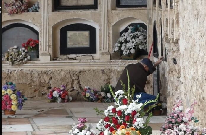 Cementerio de Brihuega en el día de Todos los Santos de 2025.