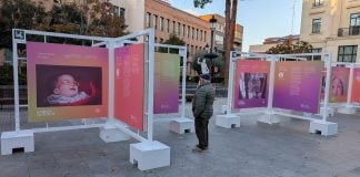 Exposición de Cinfa en el Jardinillo de Guadalajara. (Foto: La Crónic@)