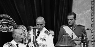 Franco nombra sucesor a Juan Carlos en 1969.