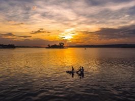 Isla de Flores, en Guatemala.