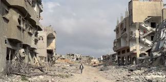 Khan Younis, la bombardeada ciudad de Gaza donde permanece la familia del refugiado gazatí en Guadalajara.