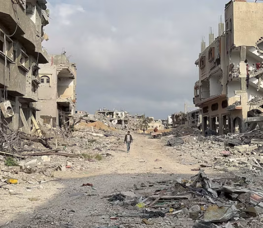 Khan Younis, la bombardeada ciudad de Gaza donde permanece la familia del refugiado gazatí en Guadalajara.