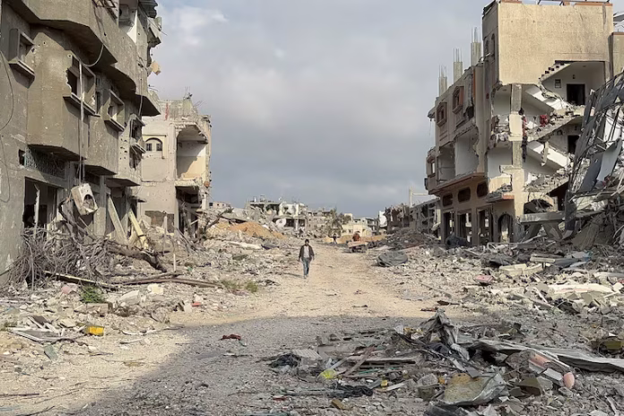 Khan Younis, la bombardeada ciudad de Gaza donde permanece la familia del refugiado gazatí en Guadalajara.