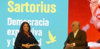 Nicolás Sartorius fue presentado por Susana Cabellos, subdelegada del Gobierno en Guadalajara.