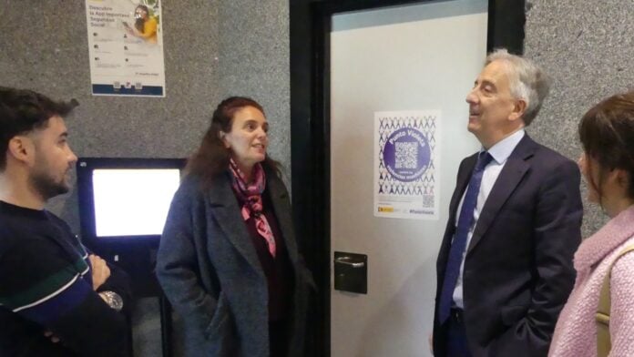 Punto Violeta en el INSS.