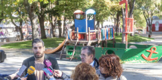 150.000 euros en columpios y suelo de caucho para el parque de la Concordia José Luis Alguacil
