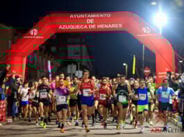 Salida de la San Silvestre Alcarreña de 2022. (Foto: Azuatletismo)