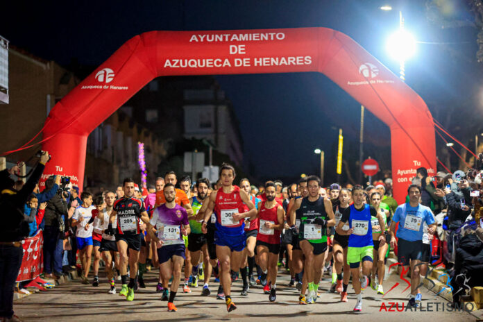 Salida de la San Silvestre Alcarreña de 2022. (Foto: Azuatletismo)