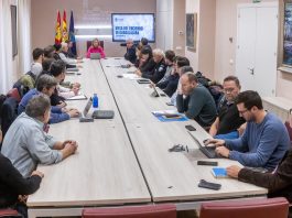 Segunda reunión de la Mesa del Encierro celebrada en el Ayuntamiento de Guadalajara el 26 de noviembre de 2025.