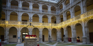 Inauguración de la Semana de las Luces, en Universidad de Alcalá Rectorado en diciembre del 2024, en Alcalá de Henares.