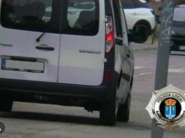 Esta es la "foto" del radar de la Policía Local de Azuqueca a la furgoneta que circulaba a 119 kilómetros por hora.