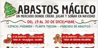18/12/2025 Cartel de la programación navideña 'Abastos Mágico'. POLITICA CASTILLA-LA MANCHA ESPAÑA EUROPA GUADALAJARA AUTONOMÍAS AYUNTAMIENTO