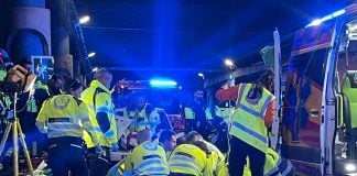 Accidente mortal en el túnel de María de Molina la noche del viernes, 19 de diciembre de 2025.