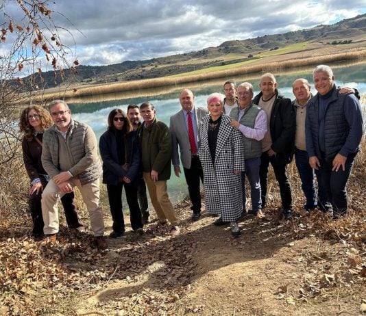 15/12/2025 Junta y Comunidad de Regantes Vega Río Tajo trabajan para subir a 1.140 las hectáreas de regadío sostenible en Almoguera.