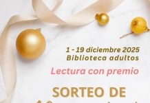 08/12/2025 Cartel de la programación navideña de la biblioteca Almudena Grandes de Azuqueca. CULTURA CASTILLA-LA MANCHA ESPAÑA EUROPA GUADALAJARA AUTONOMÍAS AYUNTAMIENTO