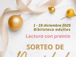 08/12/2025 Cartel de la programación navideña de la biblioteca Almudena Grandes de Azuqueca. CULTURA CASTILLA-LA MANCHA ESPAÑA EUROPA GUADALAJARA AUTONOMÍAS AYUNTAMIENTO