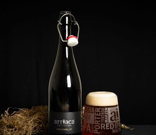 Cerveza Arriaca de 18 grados.