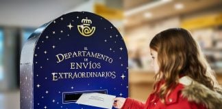 Buzón mágico de Correos.