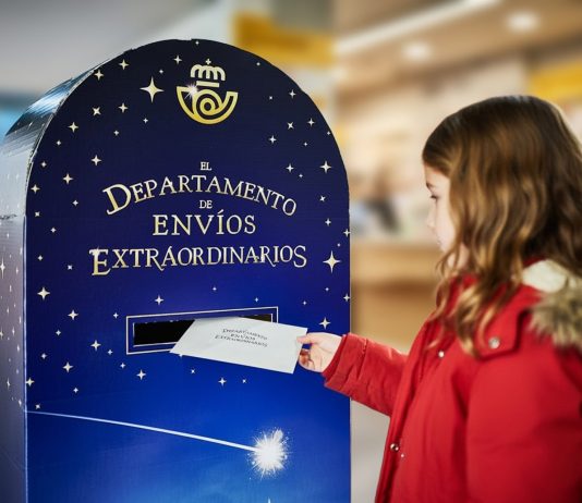 Buzón mágico de Correos.