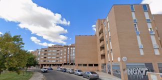 Corte de agua, breve, en una calle de Guadalajara