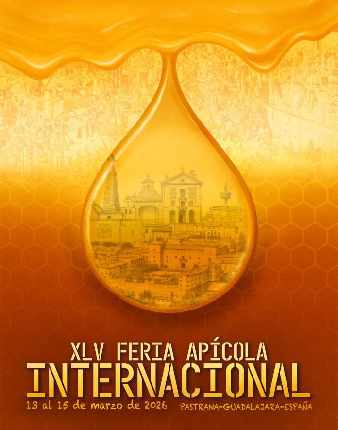 Cartel anunciador de la Feria Apícola de 2026.