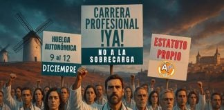 La Inteligencia Artificial ha llegado al cartel de la huelga de médicos.