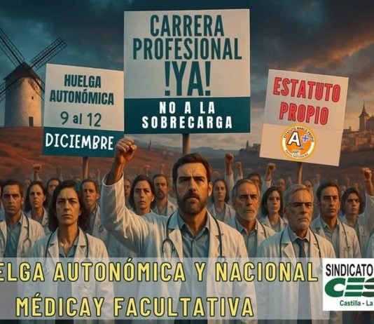 La Inteligencia Artificial ha llegado al cartel de la huelga de médicos.