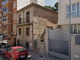 Esta pequeña vivienda de la antigua calle de Ros Emperador ha motivado un amplio debate este 26 de diciembre de 2025 en el Ayuntamiento de Guadalajara. (Foto: La Crónic@)