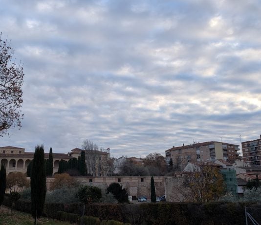 Cielo nuboso sobre Guadalajara el sábado, 20 de diciembre de 2025. (Foto: La Crónic@)