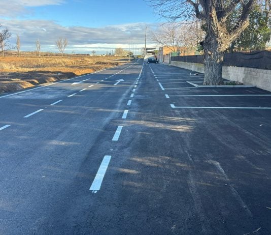 La calle Alfredo Di Stéfano, a finales de 2025 tras las obras realizadas.