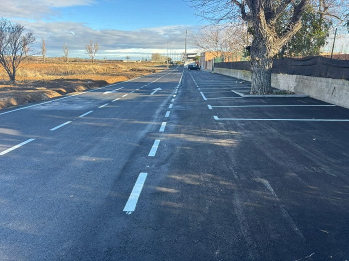 La calle Alfredo Di Stéfano, a finales de 2025 tras las obras realizadas.