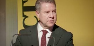 Page, en el acto de The Objective.