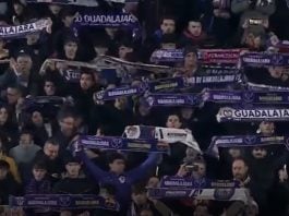 Gradadas abarrotadas en el Pedro Escartín frente al Barcelona.