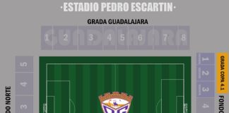 Según la web del Deportivo Guadalajara, ni una entrada disponible en ninguna de las zonas del "Pedro Escartín" para el partido contra el Barcelona.