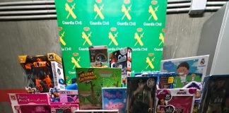 Una nave de Alovera escondía más de 200 juguetes robados juguetes robados