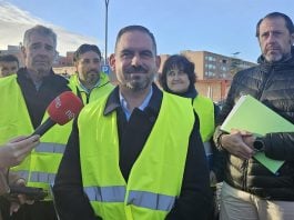 López Pomeda, este jueves.