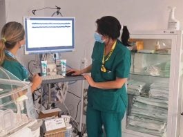 Neonatología del Hospital de Guadalajara.