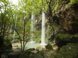 Sistema de irrigación reconocidos por la UNESCO, en Omán.