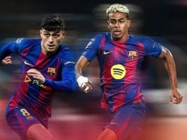 Pedri y Lamine Yamal.