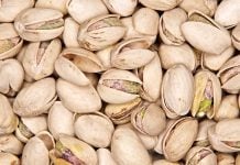 Un futbolista planta pistachos en Guadalajara Pistacho