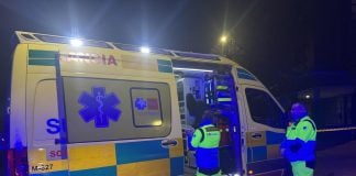 Sanitarios del Summa 112 de Madrid.