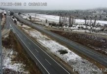 Estas son las carreteras afectadas por la nieve en la mañana del sábado A-1