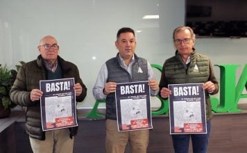 Madrid y Guadalajara, juntos contra los conejos El presidente de APAG Asaja Guadalajara, Juan José Laso, y el presidente de Asaja Madrid, Francisco José García, han comparecido en rueda de prensa.
