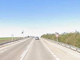 Se ha contratado un estudio para ver cómo mejorar el tráfico de la N-320 desde este punto exacto y hasta el límite con la Comunidad de Madrid. (Foto: Google Maps)