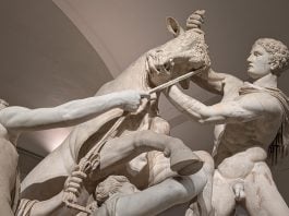 Detalle de una de las magníficas esculturas que pueden disfrutarse en el Museo Arqueológico Nacional de Nápoles. (Foto: La Crónic@)